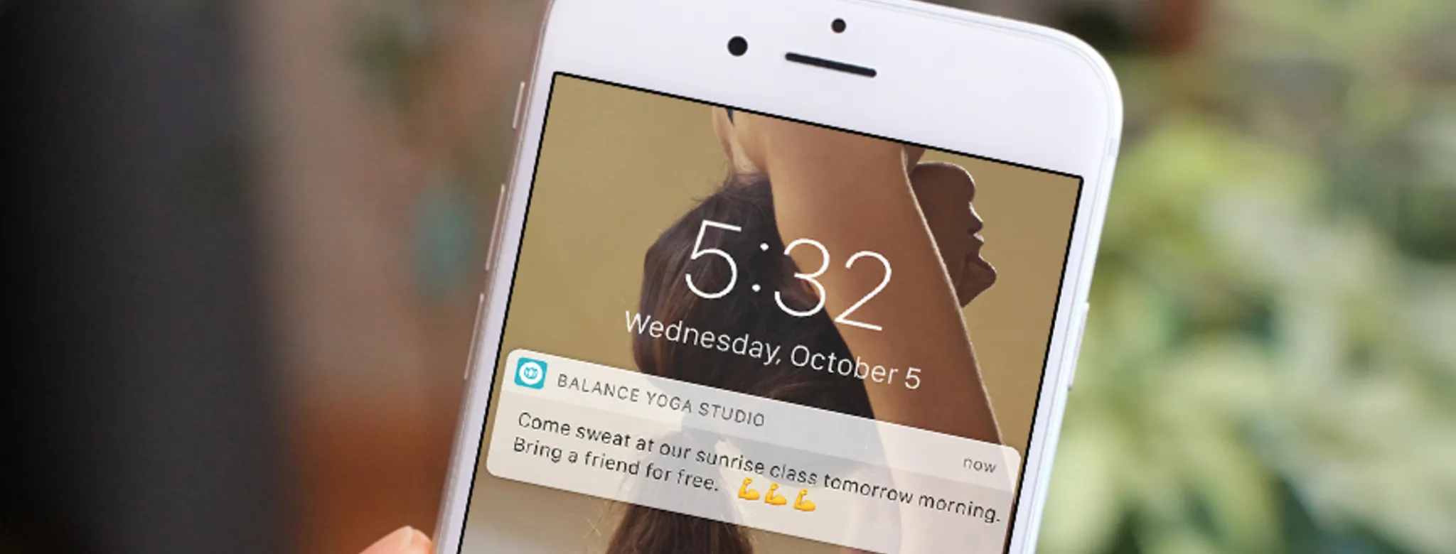 Branded mobile app by MINDBODY