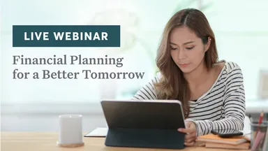 Person working on a laptop.