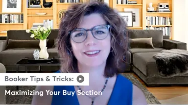 Screenshot of Lisa Starr from Booker Tips and Tricks: Maximizing Your Buy Section