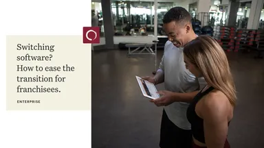 How to ease a software transition for franchisees.