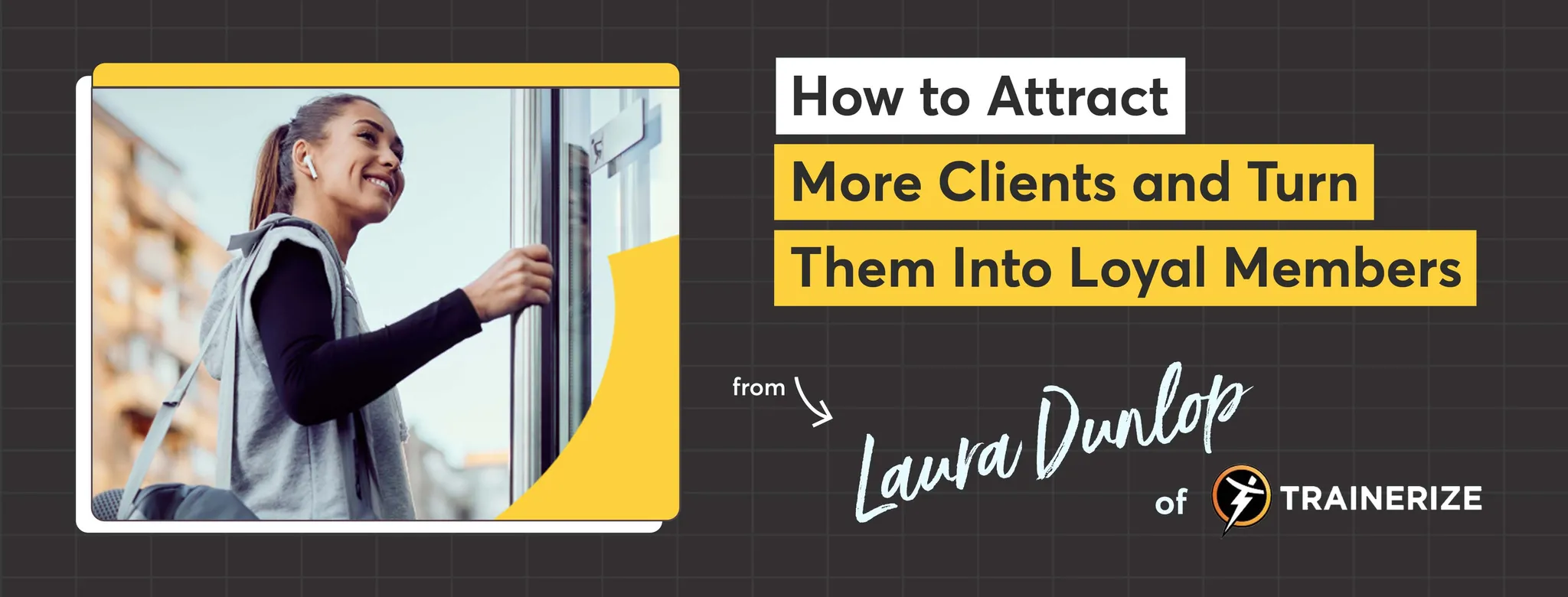 woman going to gym trainerize indbody