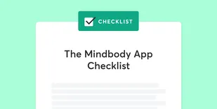 The Mindbody App Checklist