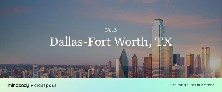dallas top 10 healthiest city in america