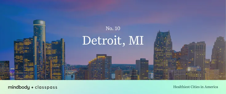 detroit top 10 healthiest city in america