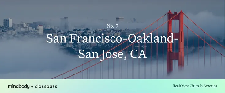 Bay Area top 10 healthiest city in america