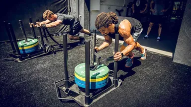 A class at Allegiate in Redondo Beach, CA