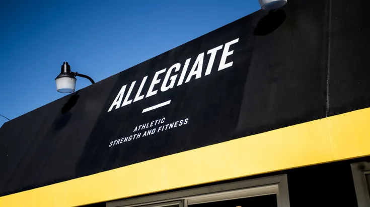 Exterior signage of Allegiate