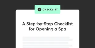Step by step checklist for opening a spa header
