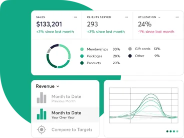Mindbody reporting features