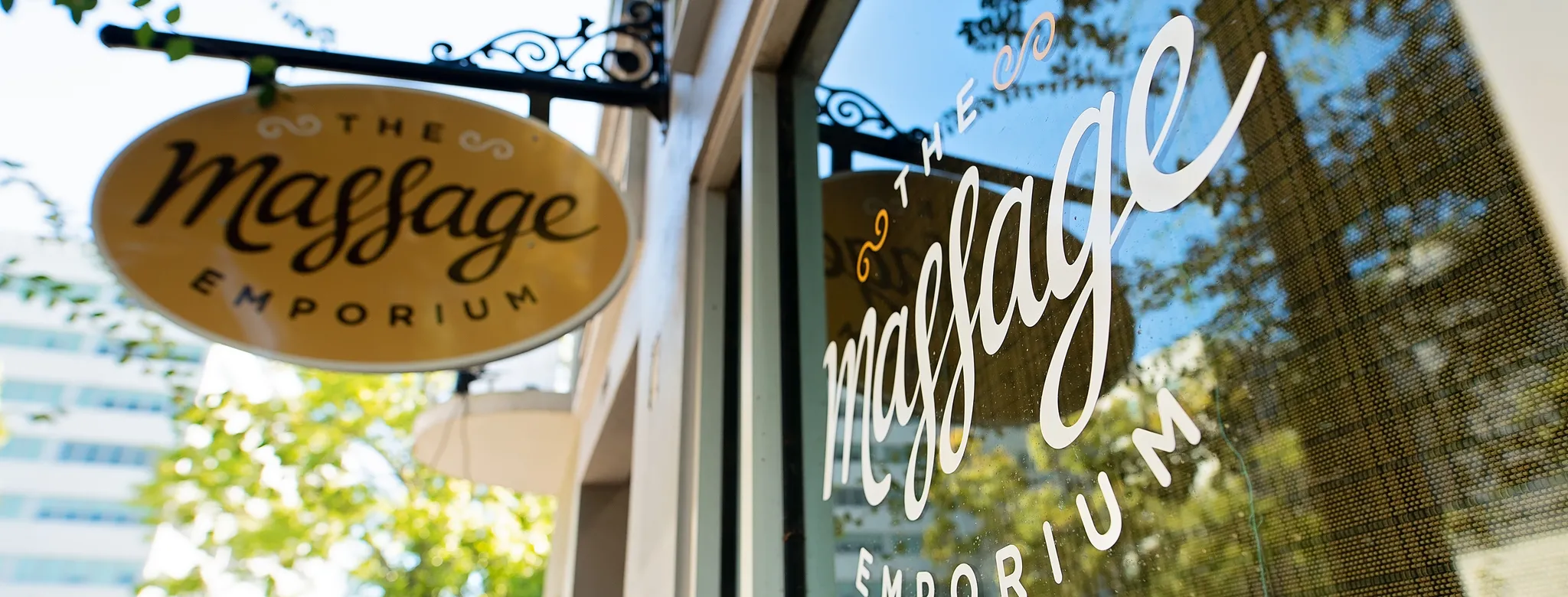 Exterior of Massage Emporium