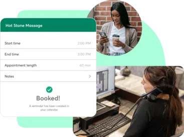 Mindbody booking features