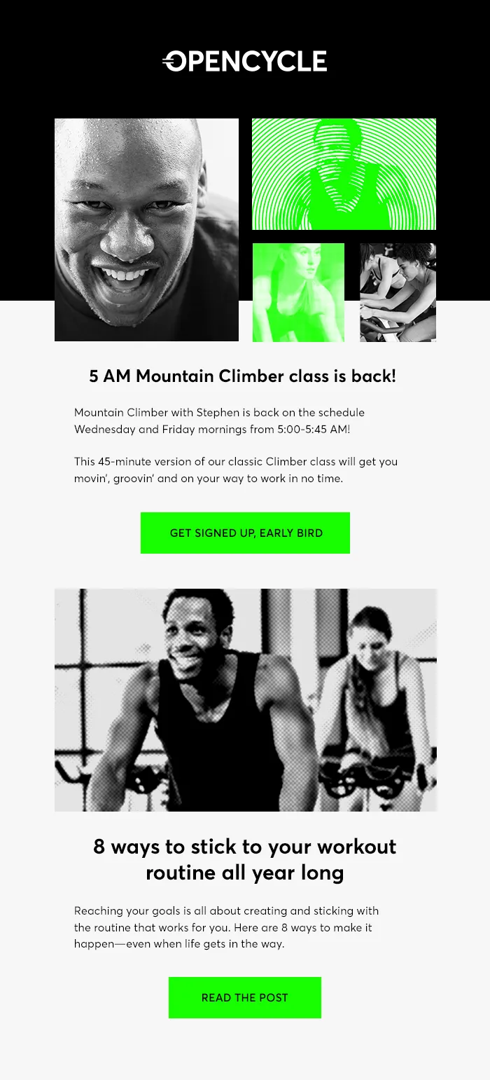 Marketing Suite Newsletter campaign