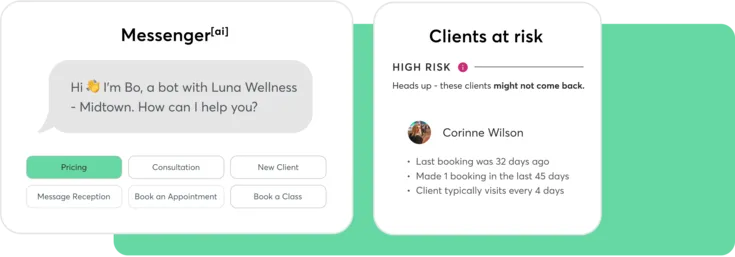 collage showing AI/ML product interfaces
