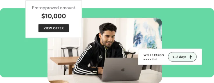 collage showing Mindbody Capital offer and software interface