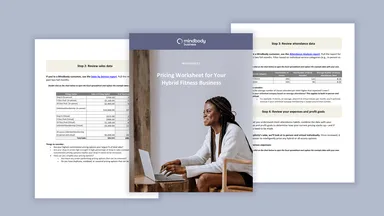 Pricing worksheet for your hybrid business