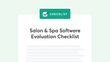 Salon and Spa Software Evaluation Checklist