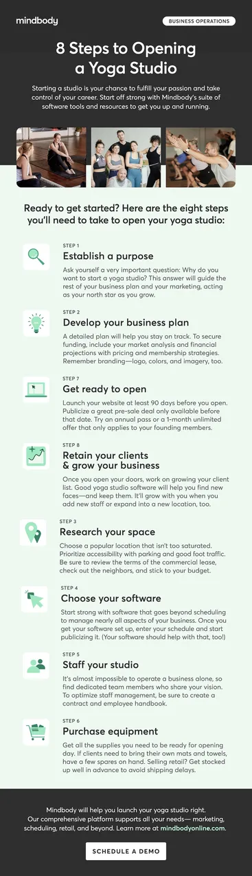 8 Steps to Opening a Yoga Studio