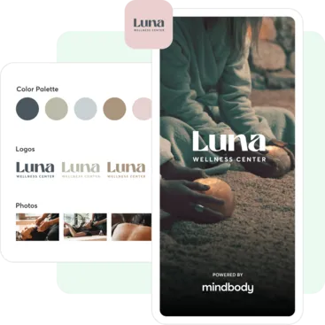 Mindbody branded mobile app