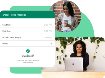 Mindbody booking features